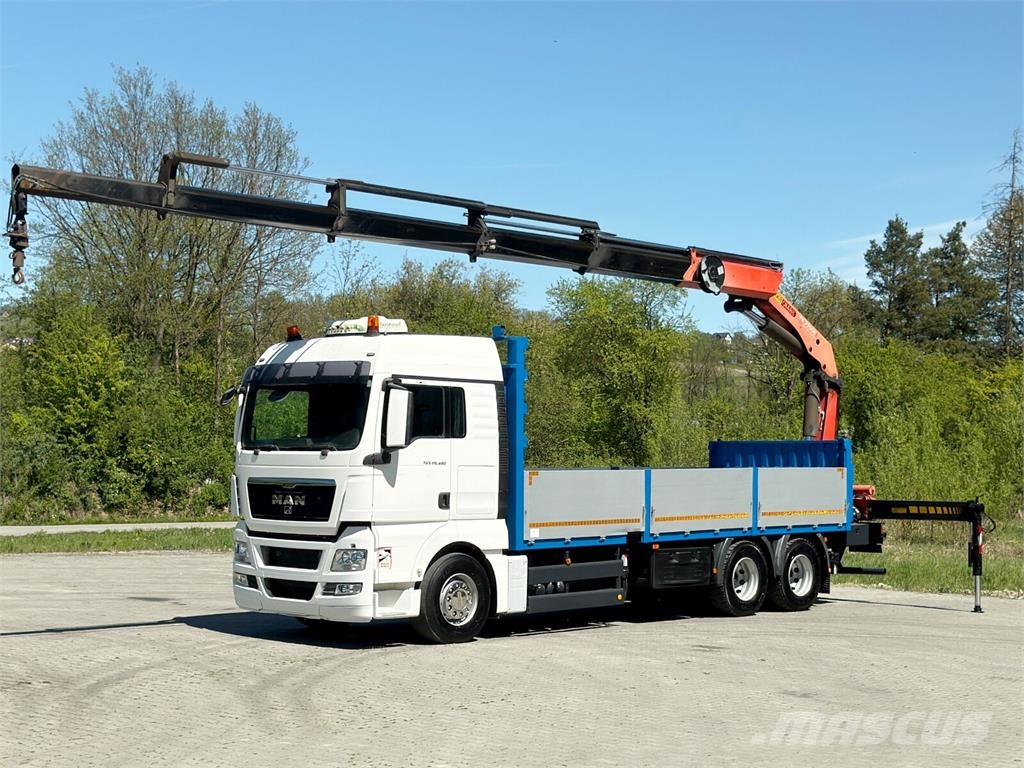 MAN TGX 28.480 Camiones de cama baja