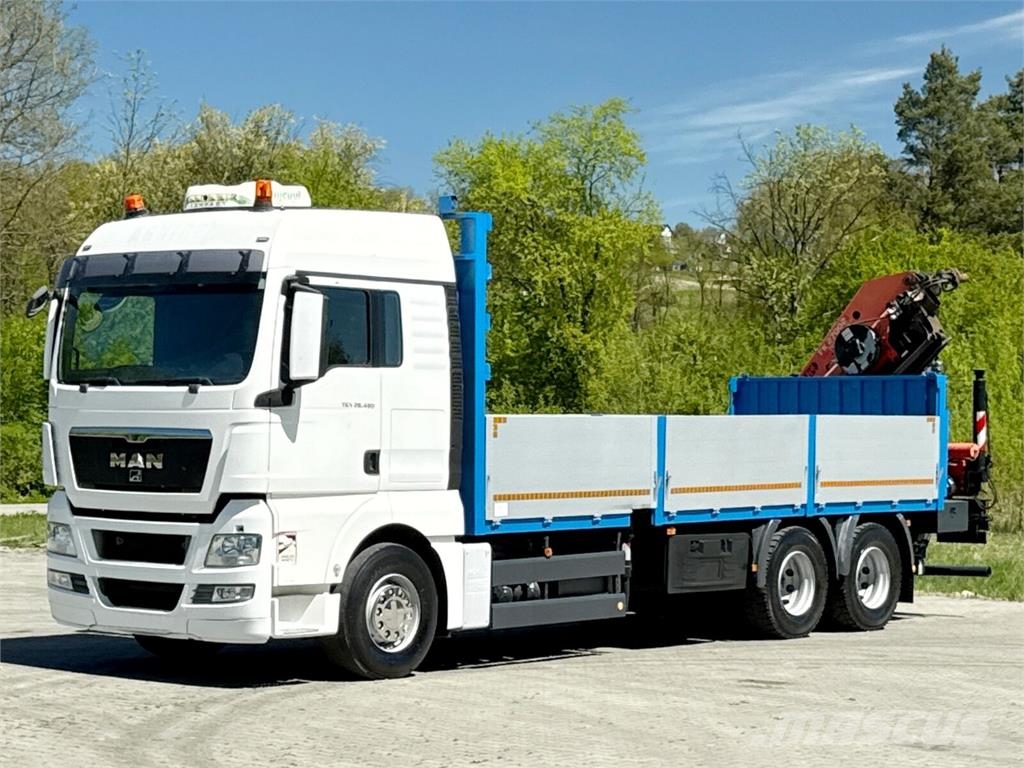 MAN TGX 28.480 Camiones de cama baja