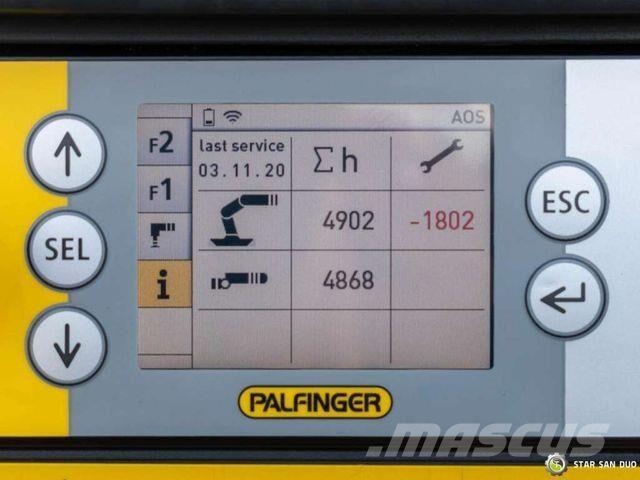 MAN TGX 35.460 8x4 PALFINGER PK 34002 SH Crane Platte bakwagens