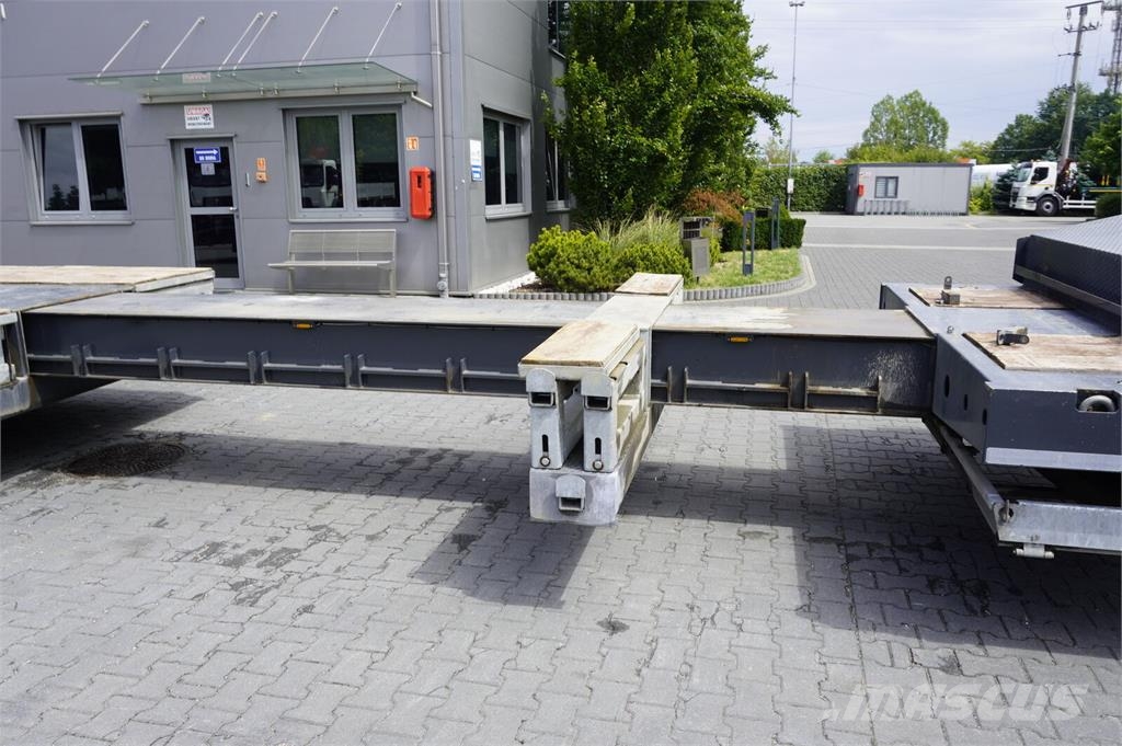 Mega ALIM DORSE ALM3 low bed semi-trailer / 2024 / Exte نصف مقطورة مسطحة منخفضة