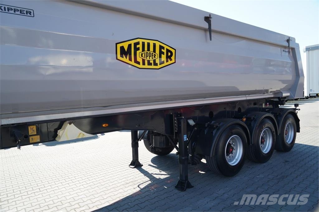 Meiller KIPPER / WYWROTKA - 30 m3 / STALOWA / OŚ PODNOSZON Semirremolques bañera