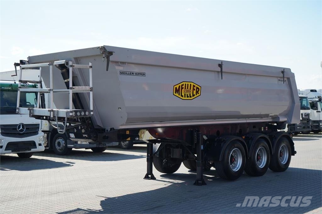Meiller KIPPER / WYWROTKA - 30 m3 / STALOWA / OŚ PODNOSZON Semirremolques bañera