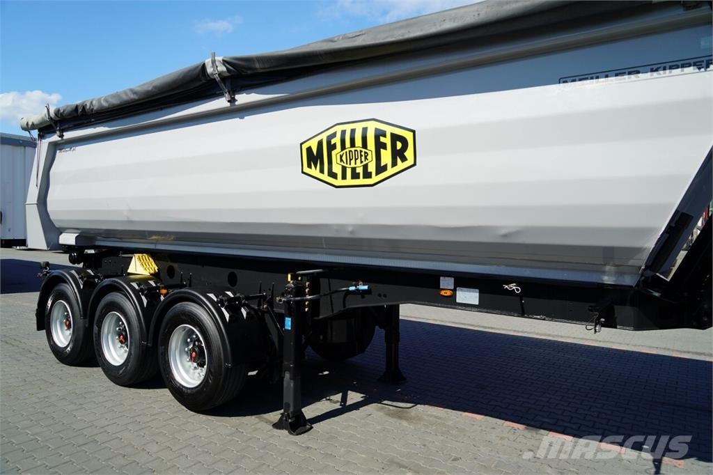 Meiller KIPPER / WYWROTKA - 30 m3 / STALOWA / OŚ PODNOSZON Semirremolques bañera