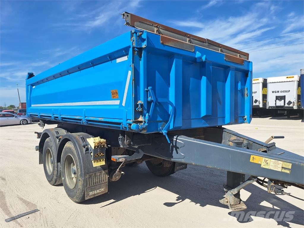 Meiller MZDA 18/21 - 3 sided Tipper /Tandem semi-trailer مقطورات قلابة