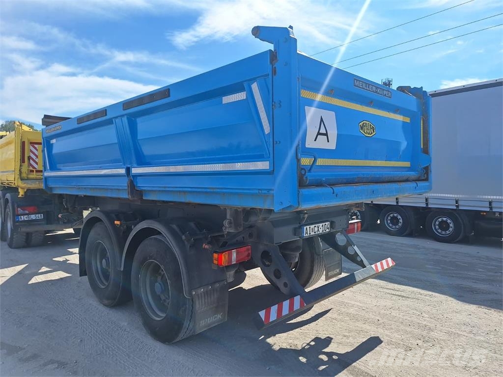 Meiller MZDA 18/21 - 3 sided Tipper /Tandem semi-trailer مقطورات قلابة