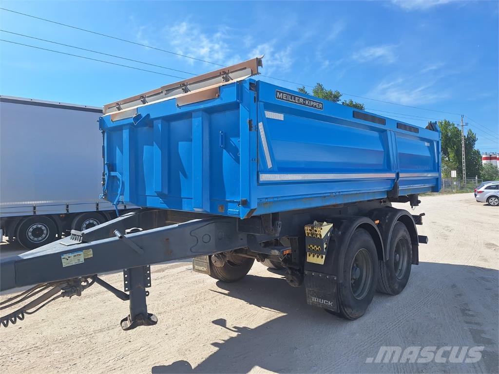 Meiller MZDA 18/21 - 3 sided Tipper /Tandem semi-trailer مقطورات قلابة
