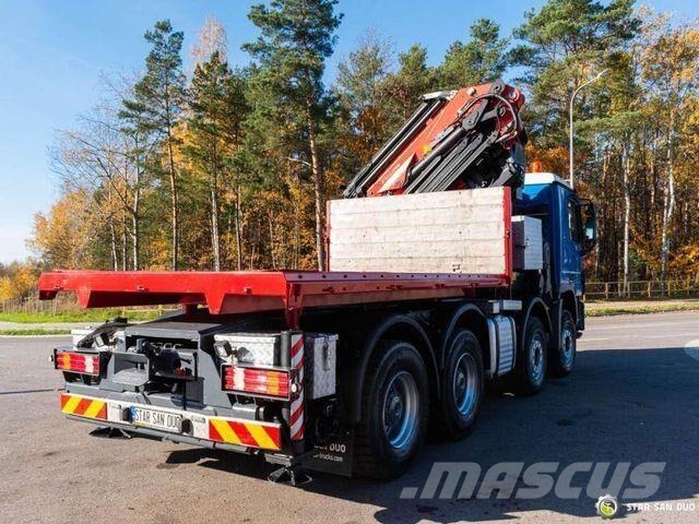 Mercedes-Benz 4148 8x4 PALFINGER PK 74002 Crane Автовозы