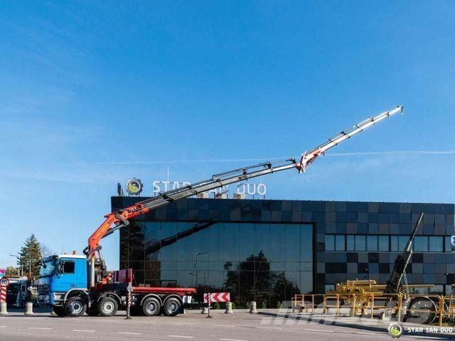 Mercedes-Benz 4148 8x4 PALFINGER PK 74002 Crane Автовозы