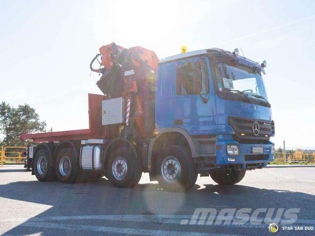 Mercedes-Benz 4148 8x4 PALFINGER PK 74002 Crane Автовозы