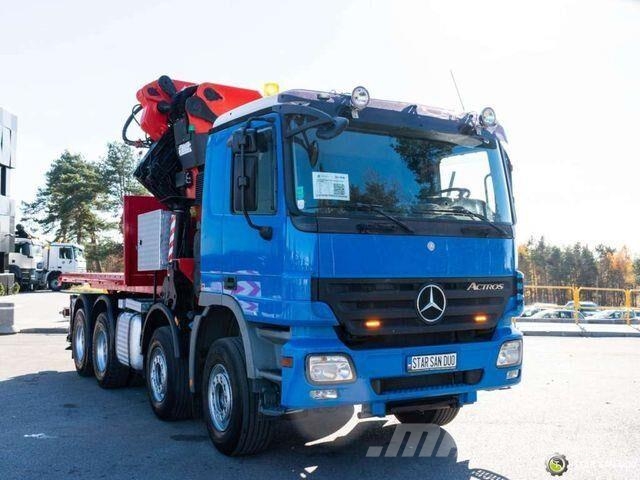 Mercedes-Benz 4148 8x4 PALFINGER PK 74002 Crane Автовозы