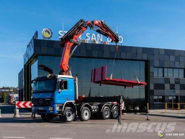 Mercedes-Benz 4148 8x4 PALFINGER PK 74002 Crane Автовозы
