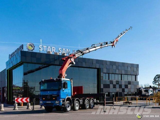 Mercedes-Benz 4148 8x4 PALFINGER PK 74002 Crane Автовозы
