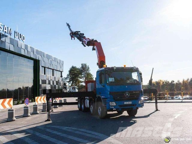 Mercedes-Benz 4148 8x4 PALFINGER PK 74002 Crane Автовозы