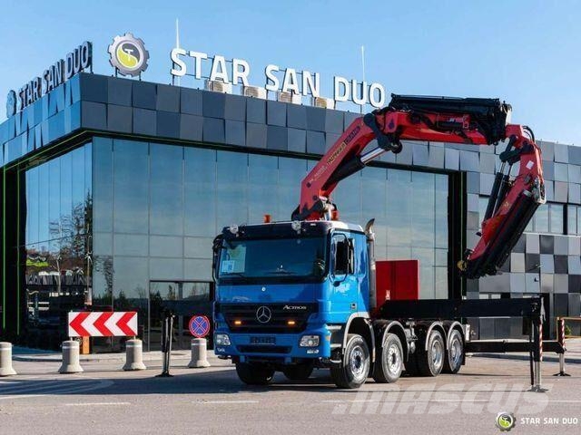 Mercedes-Benz 4148 8x4 PALFINGER PK 74002 Crane Автовозы