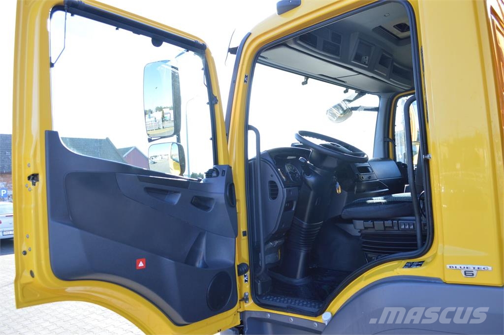 Mercedes-Benz Atego 1530 E6 PRITSCHE PLANE+LBW 1500 kg 1.HAND 커튼사이더 트럭