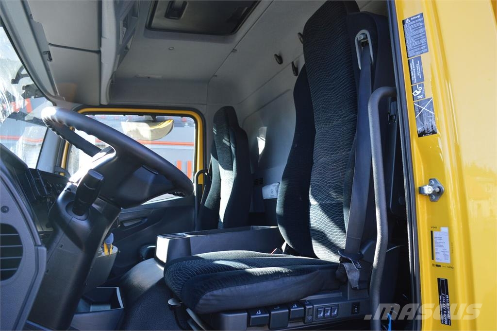 Mercedes-Benz Atego 1530 E6 PRITSCHE PLANE+LBW 1500 kg 1.HAND 커튼사이더 트럭