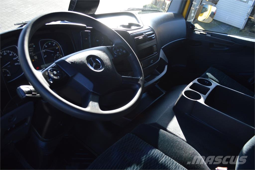Mercedes-Benz Atego 1530 E6 PRITSCHE PLANE+LBW 1500 kg 1.HAND 커튼사이더 트럭