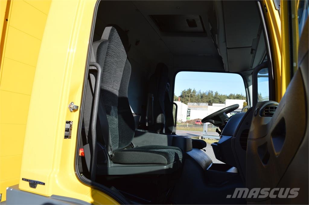 Mercedes-Benz Atego 1530 E6 PRITSCHE PLANE+LBW 1500 kg 1.HAND 커튼사이더 트럭