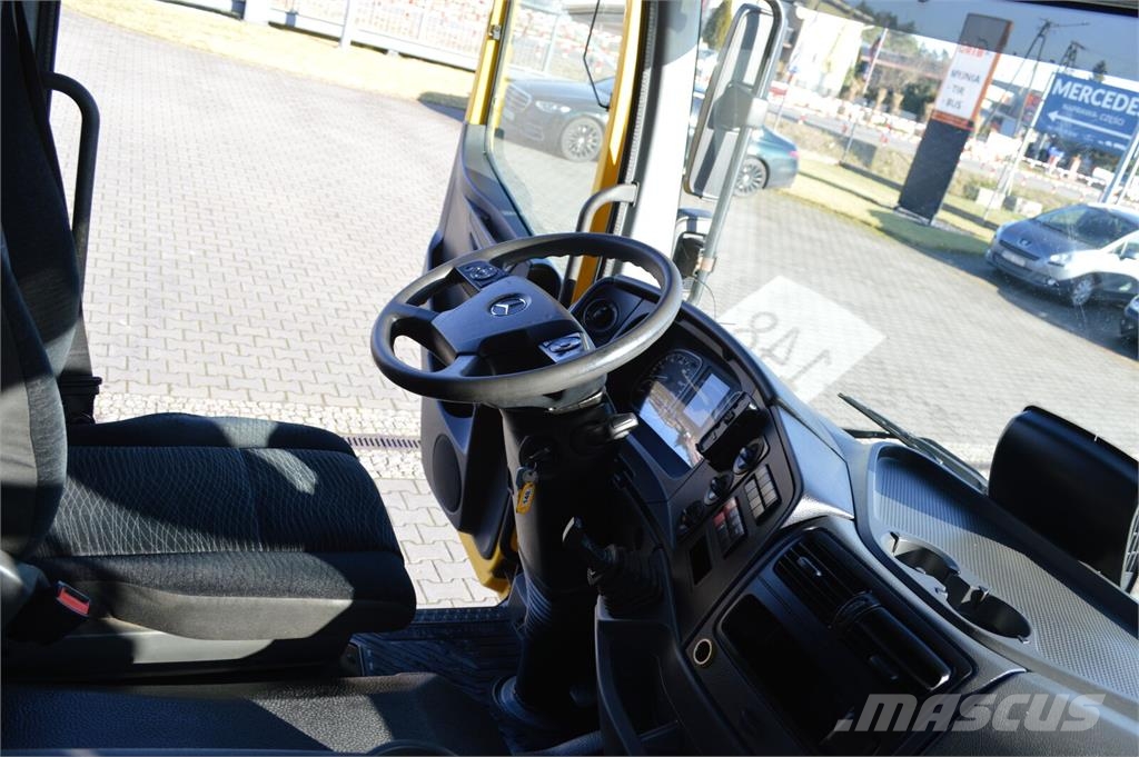 Mercedes-Benz Atego 1530 E6 PRITSCHE PLANE+LBW 1500 kg 1.HAND 커튼사이더 트럭