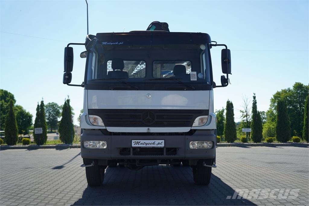 Mercedes-Benz ATEGO 16.24 / 4X4 / WYWROTKA + HDS HIAB 111 BS-2 Wywrotki