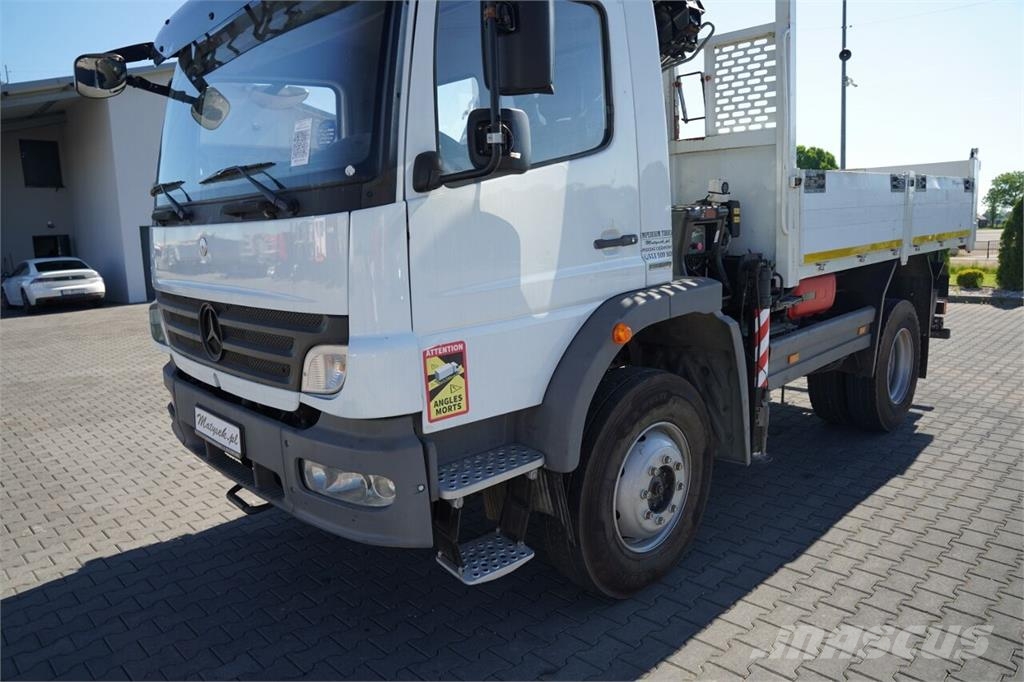 Mercedes-Benz ATEGO 16.24 / 4X4 / WYWROTKA + HDS HIAB 111 BS-2 Wywrotki