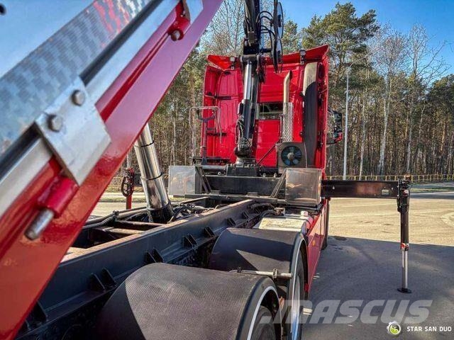 Mercedes-Benz AROCS 3358L 6x4 HIAB 192X-HIPRO E-6 Crane Kippe Самоскиди