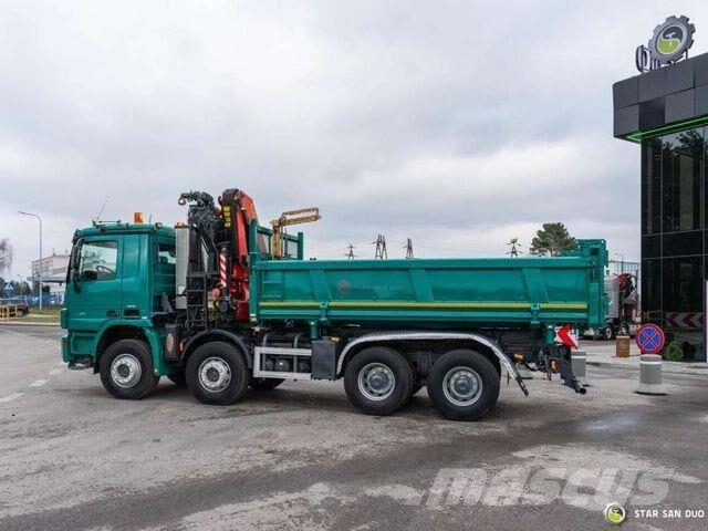 Mercedes-Benz ACTROS 4151 8x4 Palfinger PK 30002 K Crane Tipp شاحنات قلابة