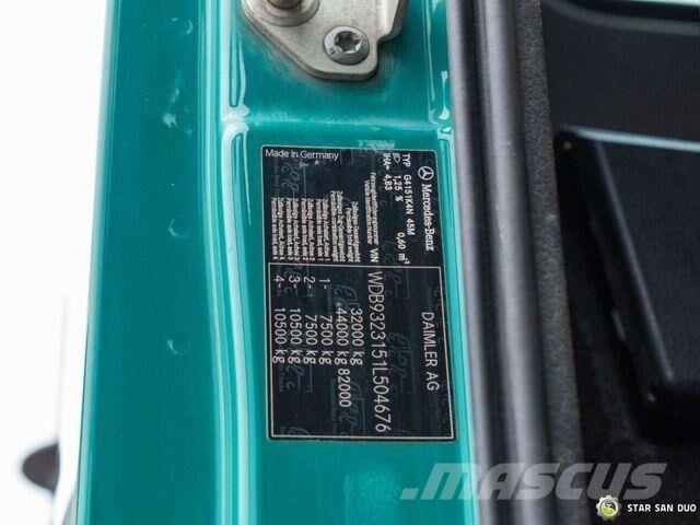 Mercedes-Benz ACTROS 4151 8x4 Palfinger PK 30002 K Crane Tipp شاحنات قلابة
