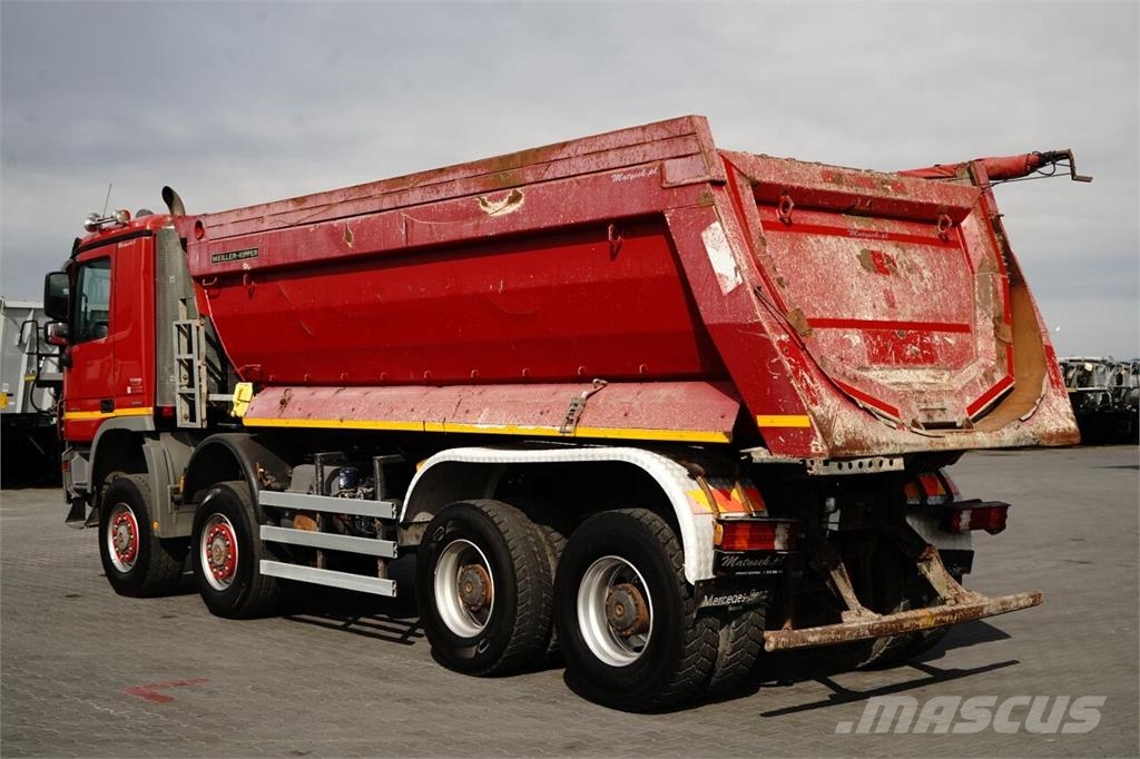 Mercedes-Benz ACTROS 4144 شاحنات قلابة