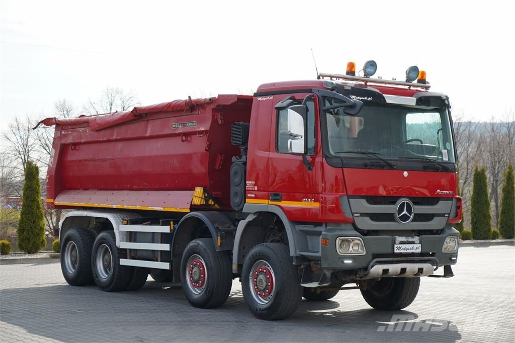 Mercedes-Benz ACTROS 4144 شاحنات قلابة