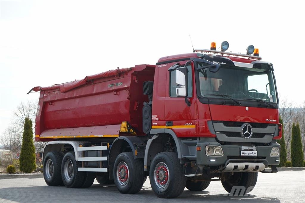 Mercedes-Benz ACTROS 4144 شاحنات قلابة