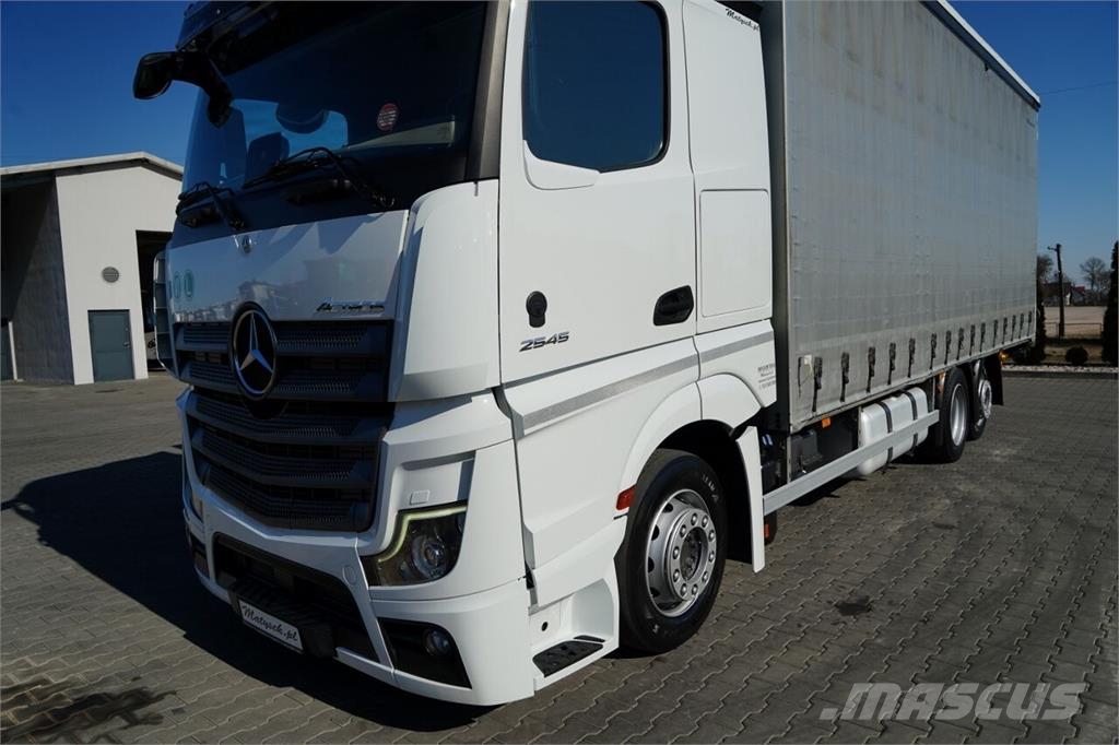 Mercedes-Benz ACTROS MP 5 / 2545 / FIRANKA- 7,7 M / 6X2 / GIGA  Curtainsider trucks