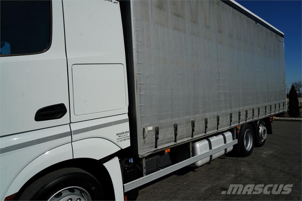 Mercedes-Benz ACTROS MP 5 / 2545 / FIRANKA- 7,7 M / 6X2 / GIGA  Curtainsider trucks