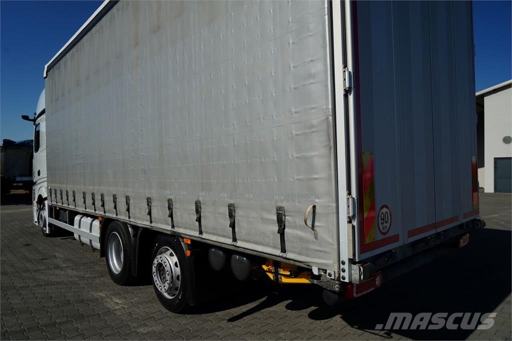 Mercedes-Benz ACTROS MP 5 / 2545 / FIRANKA- 7,7 M / 6X2 / GIGA  Curtainsider trucks