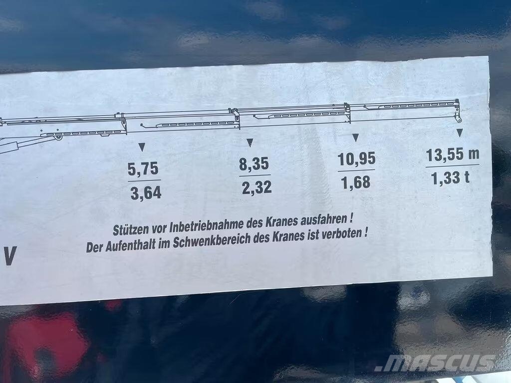 Mercedes-Benz ANTOS 2546 / 6X2 / MKG HLK 221 A3 Φορτηγά Kαρότσα με ανοιγόμενα πλαϊνά