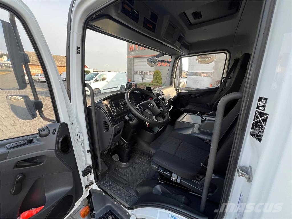 Mercedes-Benz ATEGO 816 REFRIGERATOR BODY HOOK ROHRBAHNEN 온도 조절식 트럭