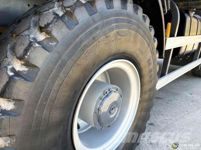 Mercedes-Benz AXOR 1824 4x4 PALFINGER PK 8500 Crane Kran Camion benne