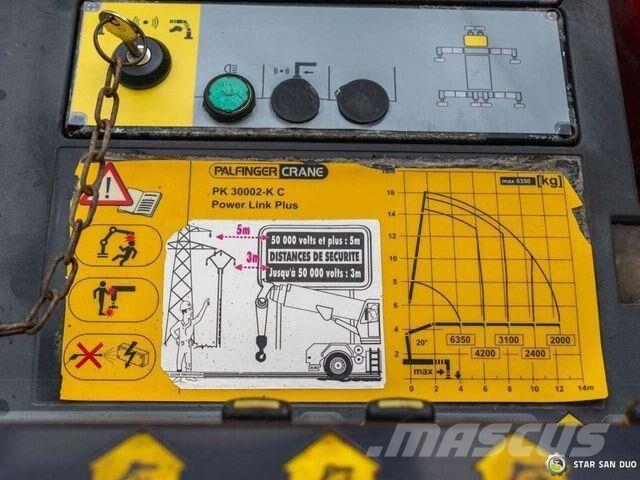 Mercedes-Benz ACTROS 4151 8x4 Palfinger PK 30002 K Crane Tipp 自卸式货车