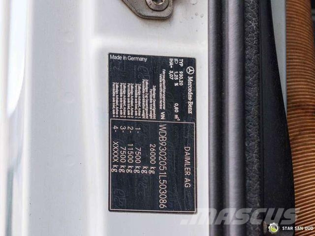 Mercedes-Benz Actros 2546 6x2 Palfinger PK 53002 Crane Winch 平板栏板货车