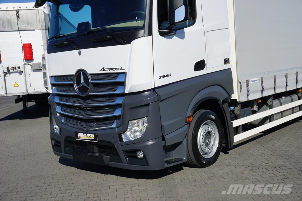 Mercedes-Benz ACTROS L / 2545 / ACC / E 6 / MP 5 / MEGA / ZESTAW 커튼사이더 트럭
