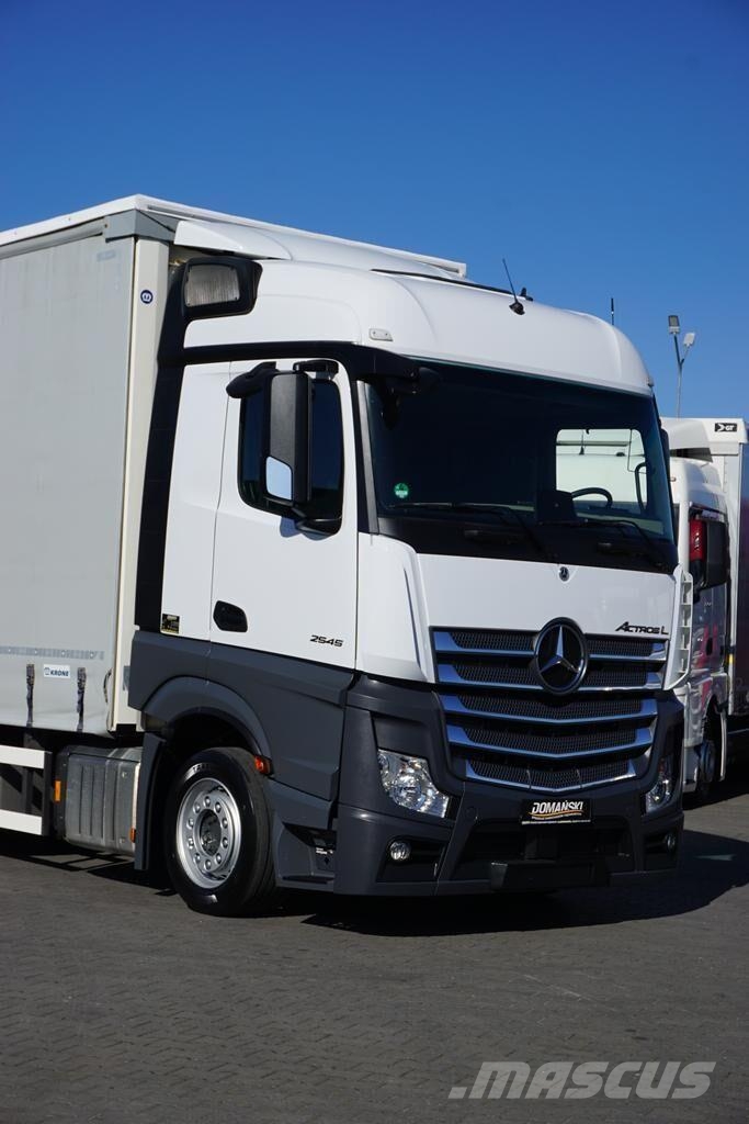 Mercedes-Benz ACTROS L / 2545 / ACC / E 6 / MP 5 / MEGA / ZESTAW 커튼사이더 트럭