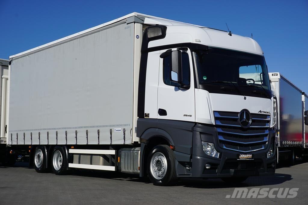 Mercedes-Benz ACTROS L / 2545 / ACC / E 6 / MP 5 / MEGA / ZESTAW 커튼사이더 트럭