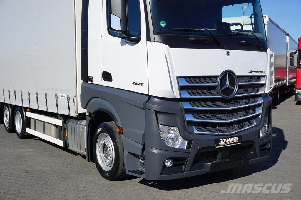 Mercedes-Benz ACTROS L / 2545 / ACC / E 6 / MP 5 / MEGA / ZESTAW 커튼사이더 트럭