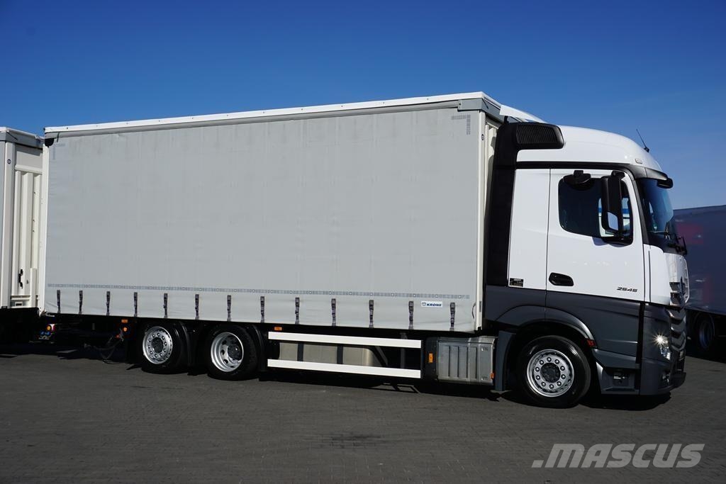 Mercedes-Benz ACTROS L / 2545 / ACC / E 6 / MP 5 / MEGA / ZESTAW 커튼사이더 트럭