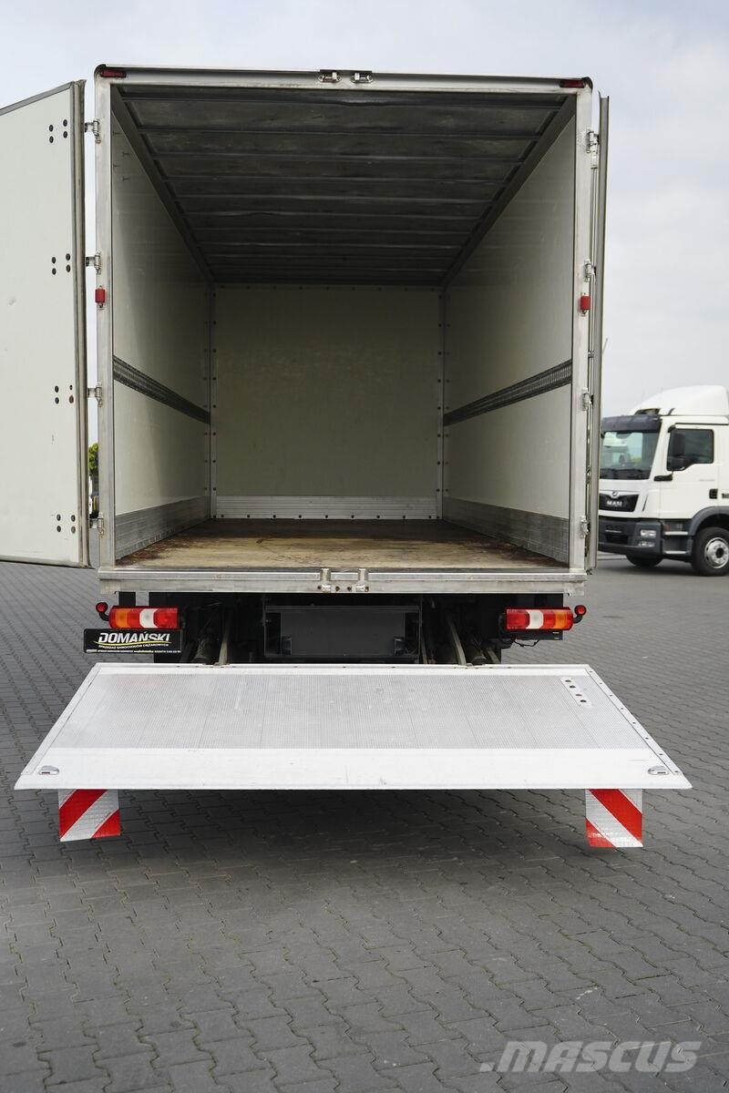 Mercedes-Benz ATEGO / 1221 / ACC / EURO 6 / KONTENER + WINDA / 1 Camion Fourgon