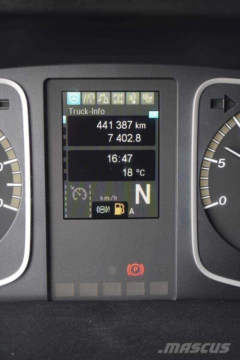 Mercedes-Benz ATEGO / 1221 / ACC / EURO 6 / KONTENER + WINDA / 1 Camion Fourgon