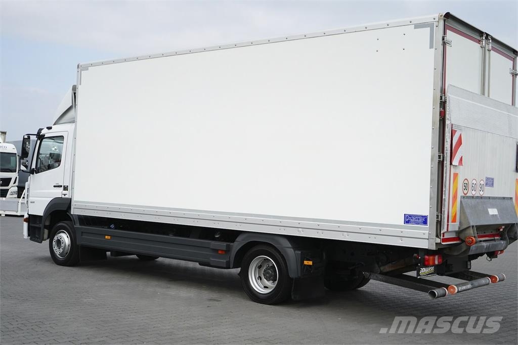 Mercedes-Benz ATEGO / 1221 / ACC / EURO 6 / KONTENER + WINDA / 1 Camion Fourgon
