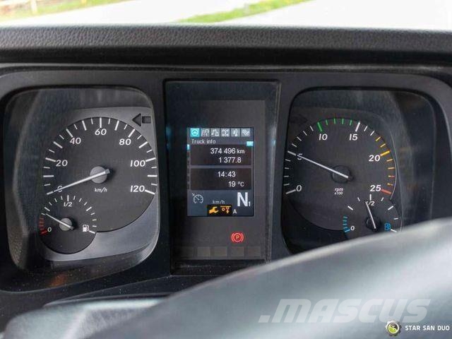 Mercedes-Benz AROCS 3643 8x4 Fassi F235A.2.23 Crane Kipper Самоскиди