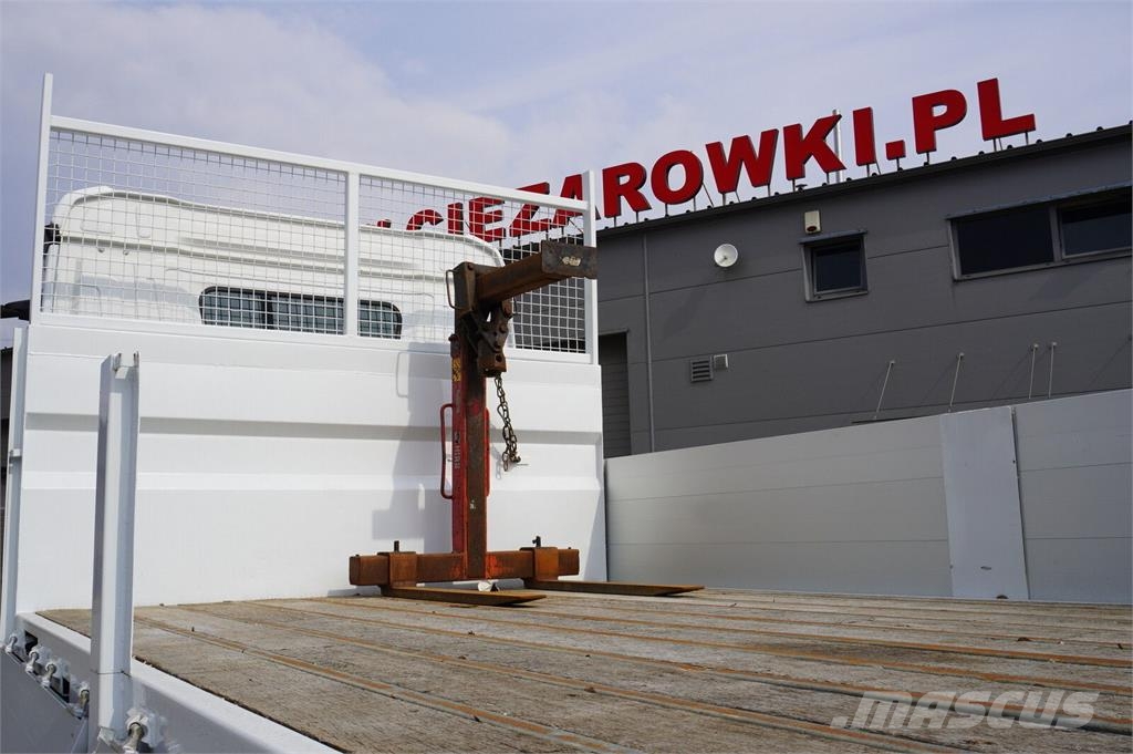 Mercedes-Benz Arocs 2633 flatbed truck / Crane FASSI F155A.0.23  Camiones de cama baja