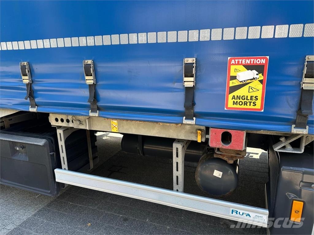 Mercedes-Benz Actros 2542 MP5 / Curtainsider 19 EPAL/ 2021 Camión con caja abierta